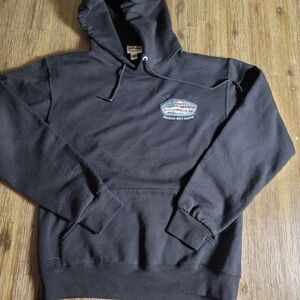 Ron Jon Surf Shop Hoodie Adult Small Black Long Sleeve Sweater Casual